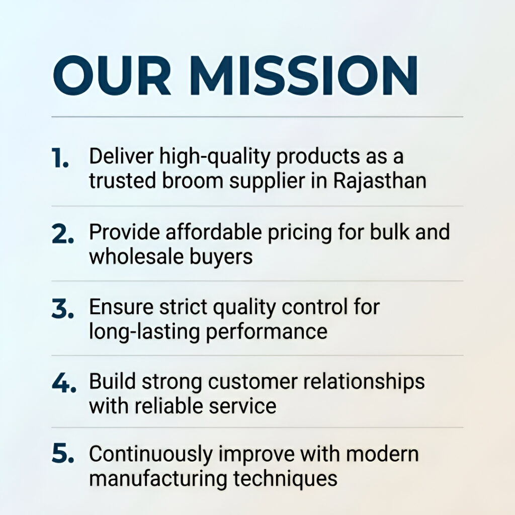Broom Supplier In Rajasthan